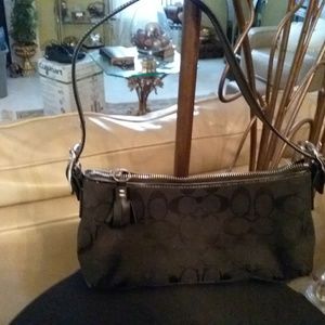Black Coach handbag
